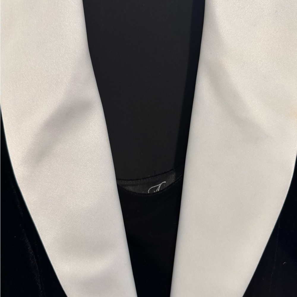 NWOT Alex Evenings Black and White Blazer Size Large **Never Worn** - Picture 4 of 12